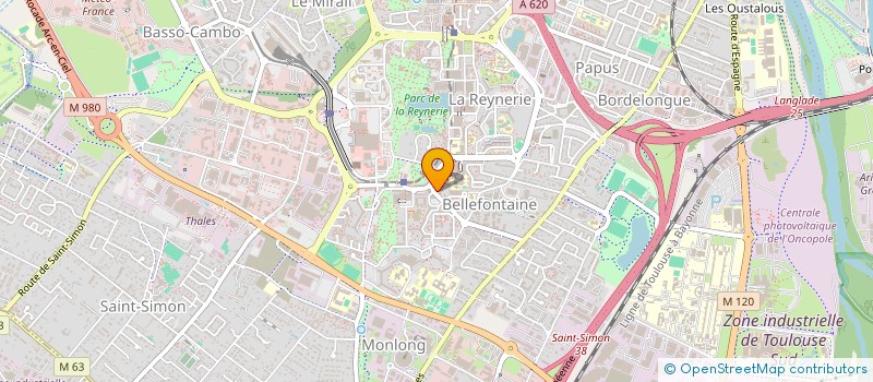 localisation de l'entreprise SAS GALI à TOULOUSE