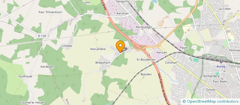 localisation de l'entreprise SAS GALLOCHAT à SAINTE-LUCE