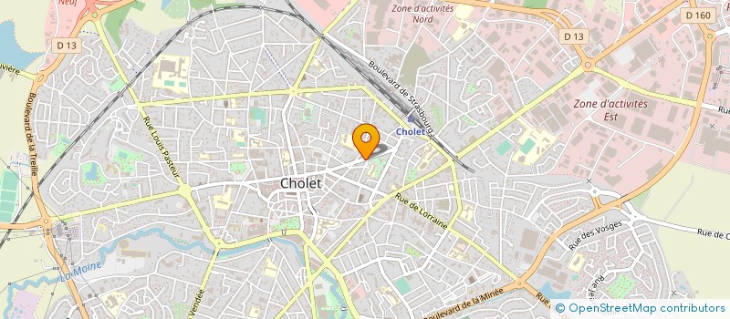 localisation de l'entreprise SAS GAMBETTA DEVELOPPEMENT à CHOLET