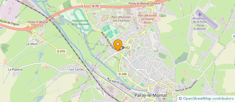 localisation de l'entreprise SAS GANACE ENERGIE  PARAY-LE-MONIAL