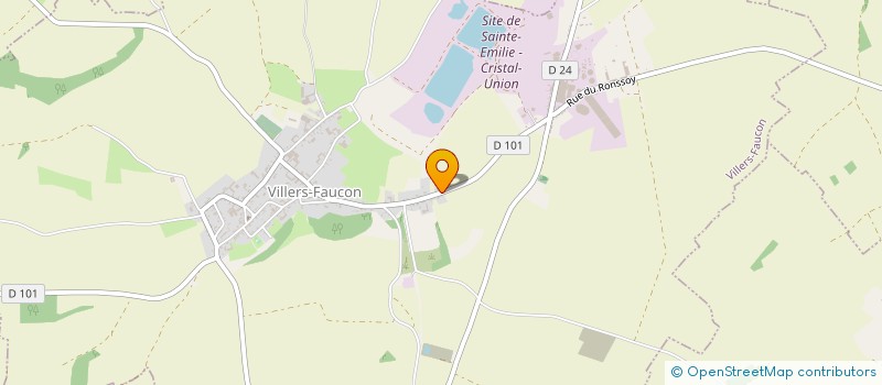 localisation de l'entreprise SAS GARAGE DERVEAUX à GUYENCOURT-SAULCOURT