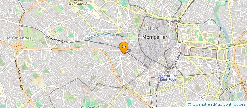 localisation de l'entreprise SAS GARENNE à MONTPELLIER