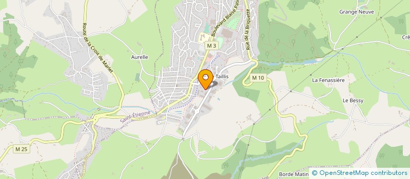 localisation de l'entreprise SAS GAY à ROCHE-LA-MOLIERE