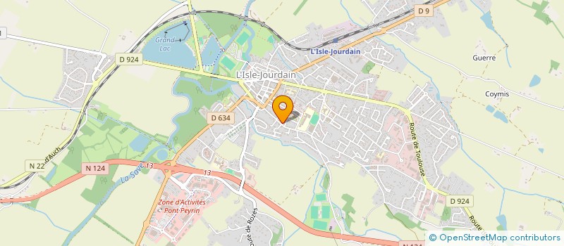 localisation de l'entreprise SAS GB à L'ISLE-JOURDAIN