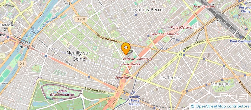 localisation de l'entreprise SAS GBA INGENIERIE à NEUILLY-SUR-SEINE