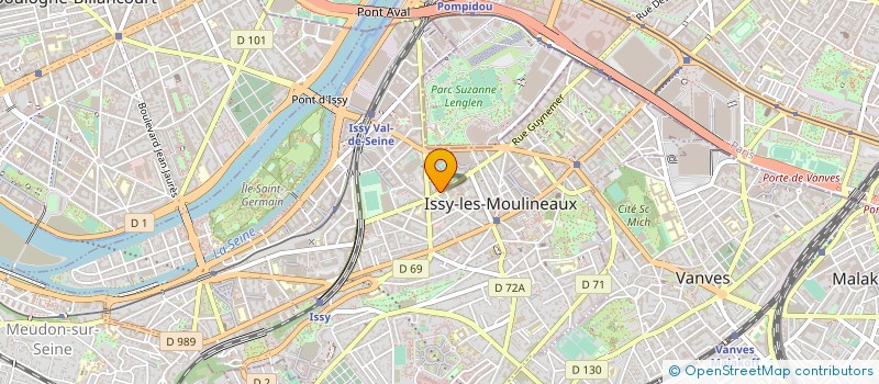 localisation de l'entreprise SAS GC FORMA à ISSY-LES-MOULINEAUX