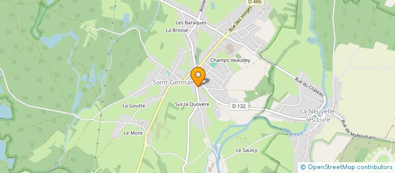 localisation de l'entreprise SAS GD SOLUTIONS à SAINT-GERMAIN