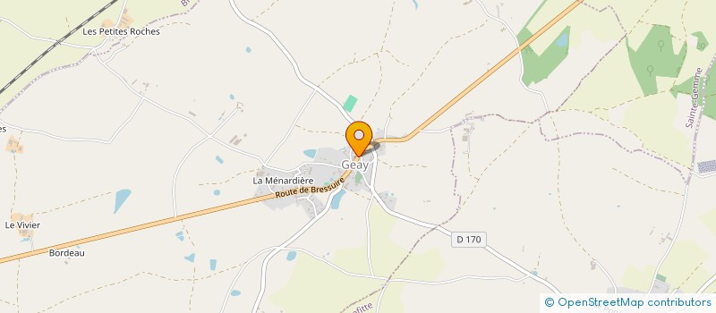 localisation de l'entreprise SAS GEAY  GEAY