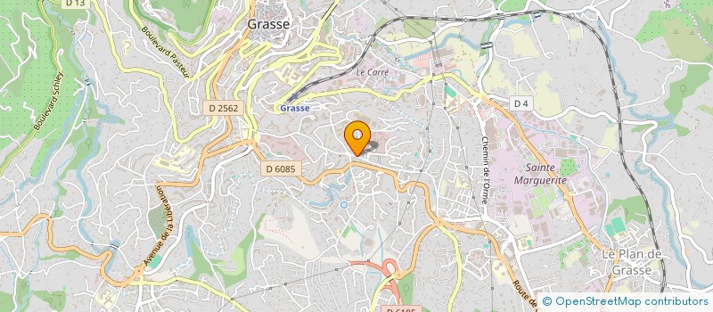 localisation de l'entreprise SAS GEF  GRASSE