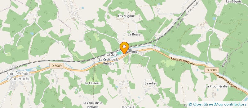 localisation de l'entreprise SAS GEO & FILTRATION  BASSILLAC ET AUBEROCHE