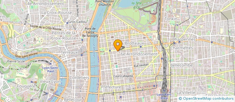 localisation de l'entreprise SAS GEORGES ABBOU  LYON