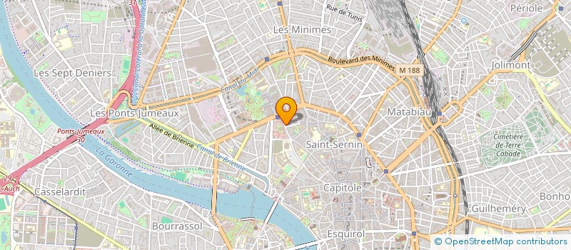 localisation de l'entreprise SAS GEORGES COHEN à TOULOUSE