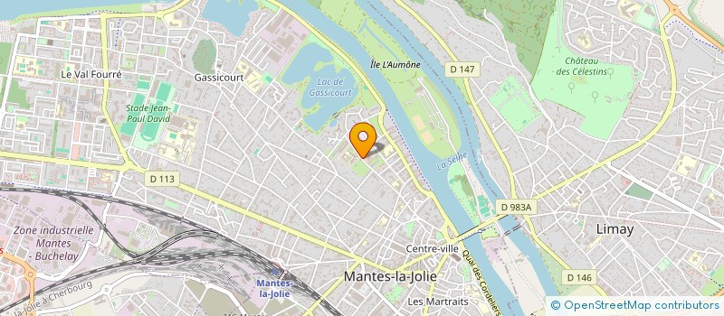 localisation de l'entreprise SAS GEPI  CROISSY-SUR-SEINE