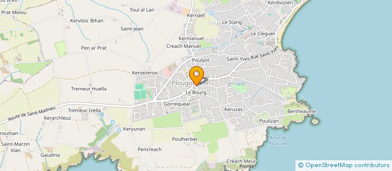 localisation de l'entreprise SAS GER29  PLOUGONVELIN