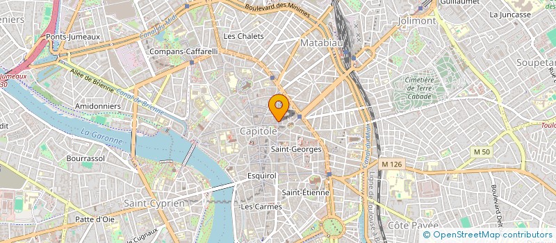 localisation de l'entreprise SAS GERVAIS  TOULOUSE