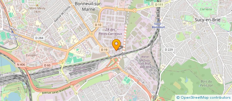 localisation de l'entreprise SAS GESTORIA SANTE  ORMESSON-SUR-MARNE