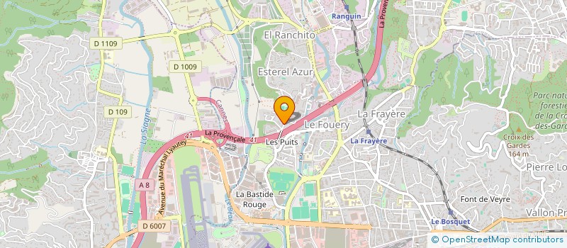 localisation de l'entreprise SAS GFT RESTAURATION  CANNES