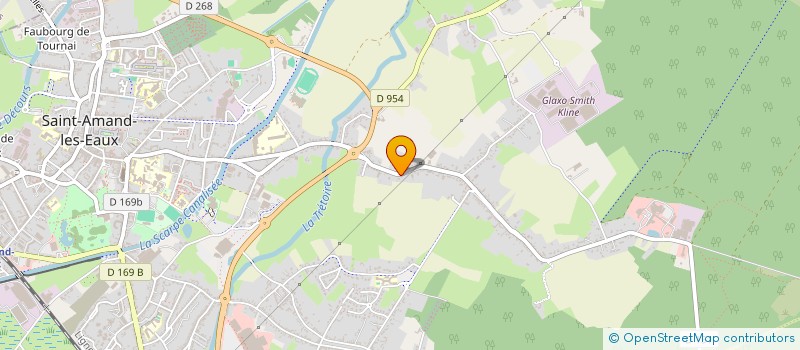 localisation de l'entreprise SAS GHESQUIERE M.C.P à SAINT-AMAND-LES-EAUX