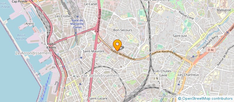 localisation de l'entreprise SAS GHISI FRERES à VITROLLES