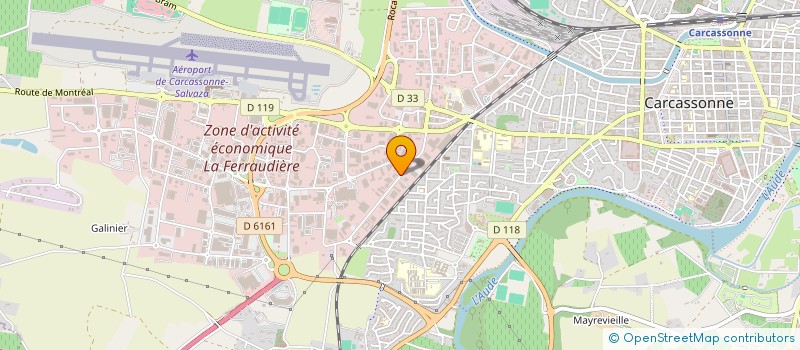 localisation de l'entreprise SAS GIL DUMAS à CARCASSONNE