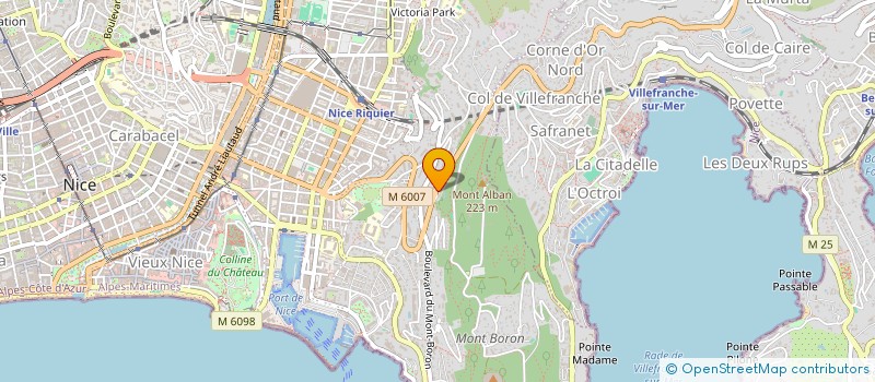 localisation de l'entreprise SAS GILBERT DELACOUR à NICE