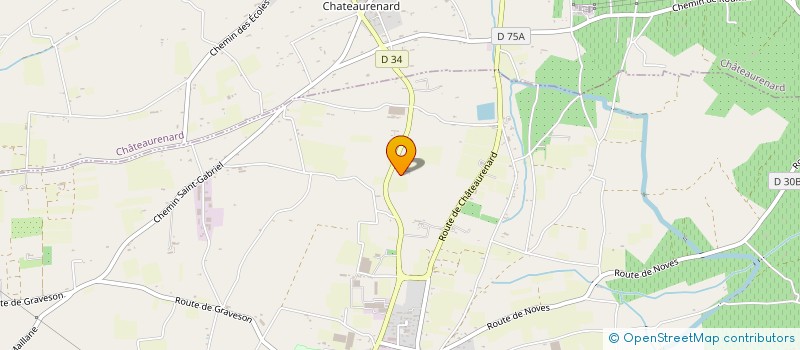 localisation de l'entreprise SAS GILLES à EYRAGUES