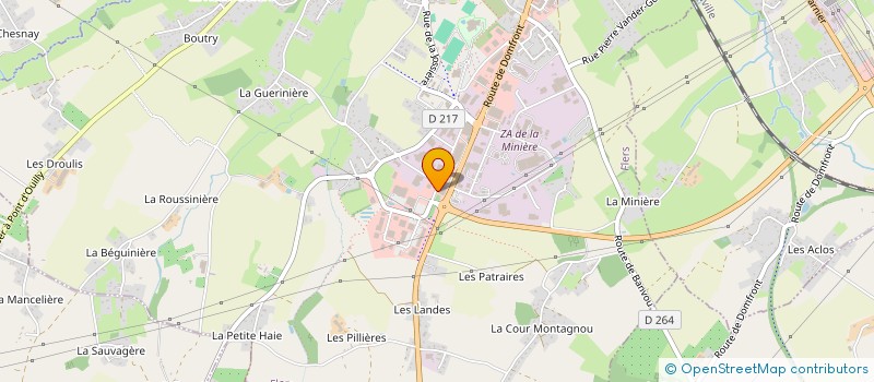 localisation de l'entreprise SAS GILLES à FLERS