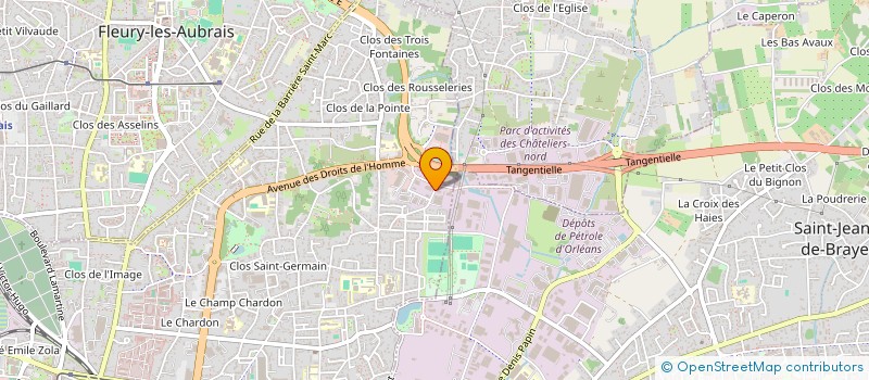 localisation de l'entreprise SAS GIMONET à ORLEANS