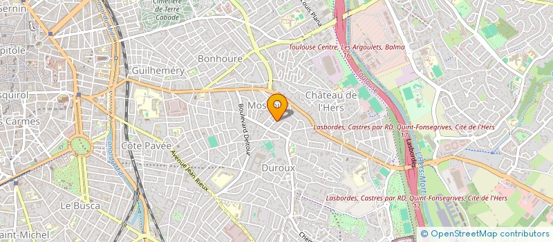 localisation de l'entreprise SAS GIOIA à TOULOUSE