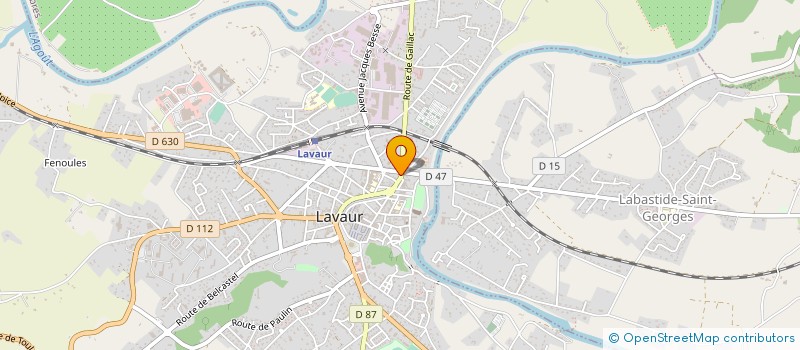localisation de l'entreprise SAS GIP à LAVAUR