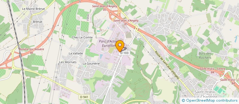 localisation de l'entreprise SAS GIRAUD DEMENAGEMENTS à FLEAC