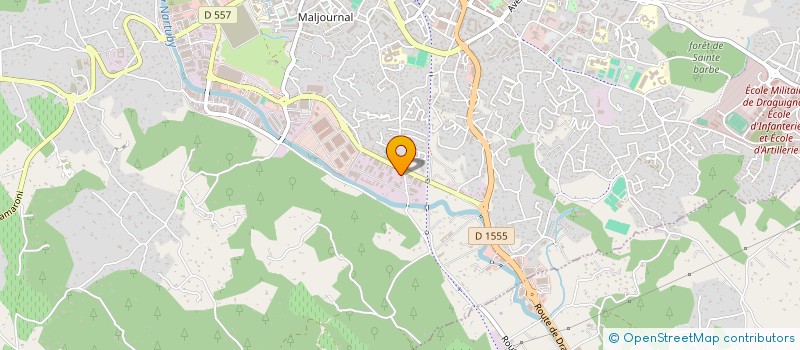 localisation de l'entreprise SAS GIULIA  DRAGUIGNAN