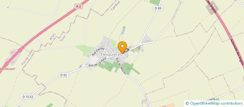 localisation de l'entreprise SAS GLACET  FLESQUIERES