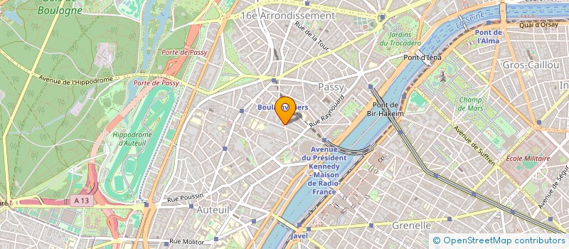 localisation de l'entreprise SAS GLC FONCIERE  PARIS