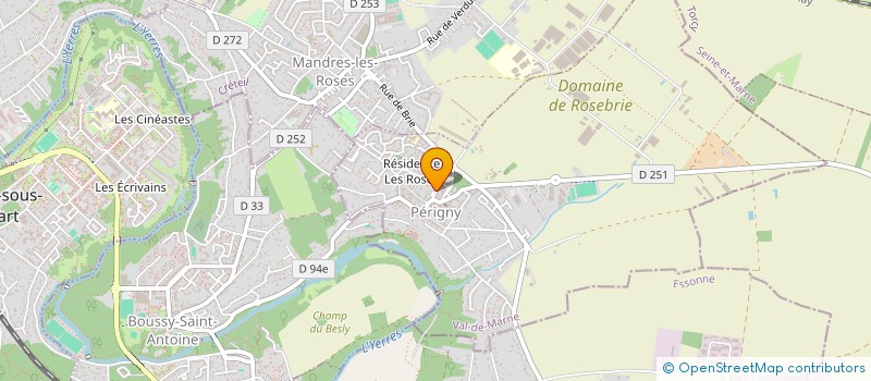 localisation de l'entreprise SAS GLEG  PERIGNY