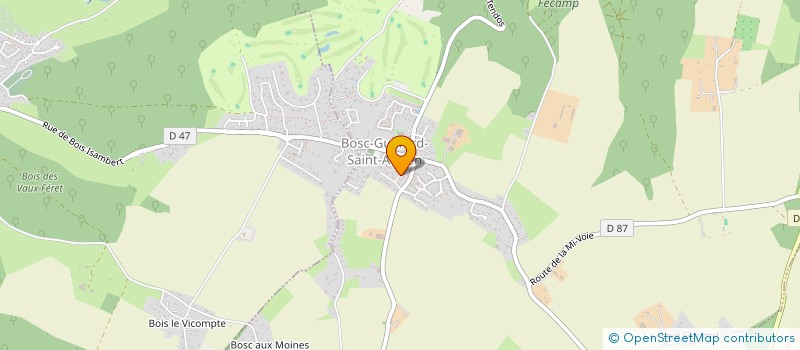 localisation de l'entreprise SAS GLHM INVEST  LA VAUPALIERE