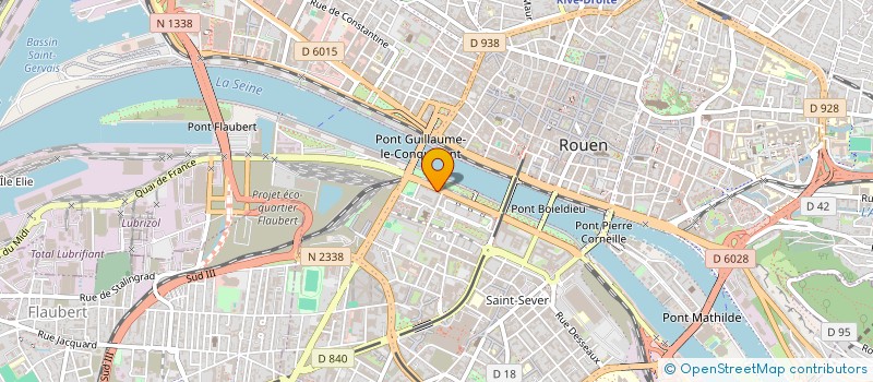 localisation de l'entreprise SAS GNS à ROUEN