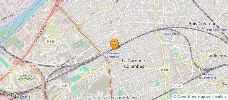 localisation de l'entreprise SAS GOELETTE PL à LA GARENNE-COLOMBES