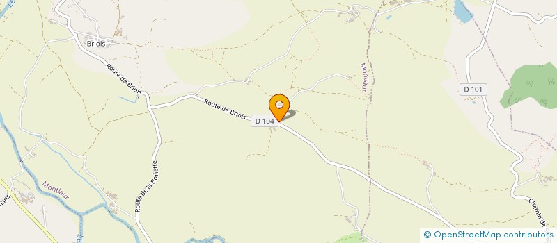 localisation de l'entreprise SAS GOENERGIE  MONTLAUR