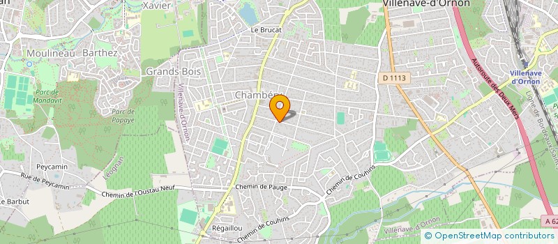 localisation de l'entreprise SAS GOLFSTERN HOLDING  VILLENAVE-D'ORNON