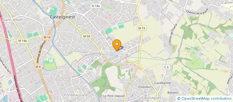 localisation de l'entreprise SAS GOMES  CASTELGINEST