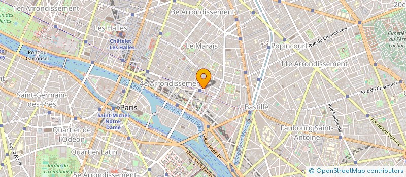 localisation de l'entreprise SAS GONZALEZ RICHARD  PARIS