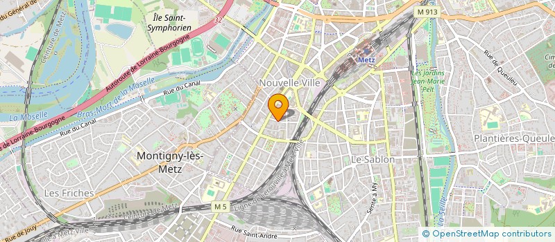 localisation de l'entreprise SAS GOOD LOC  METZ