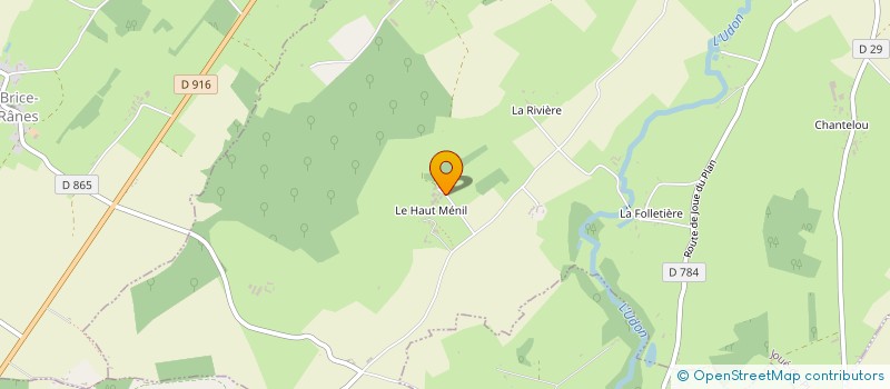 localisation de l'entreprise SAS GOULET à MONTS-SUR-ORNE