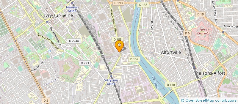 localisation de l'entreprise SAS GOUTILLE à IVRY-SUR-SEINE
