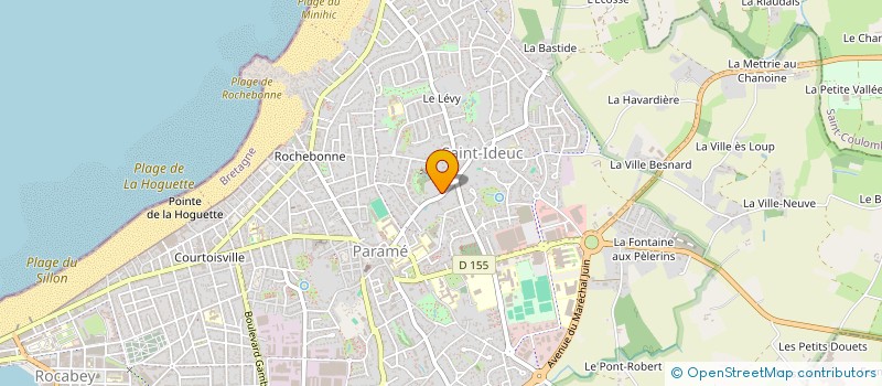 localisation de l'entreprise SAS GRAND OUEST  SAINT-MALO
