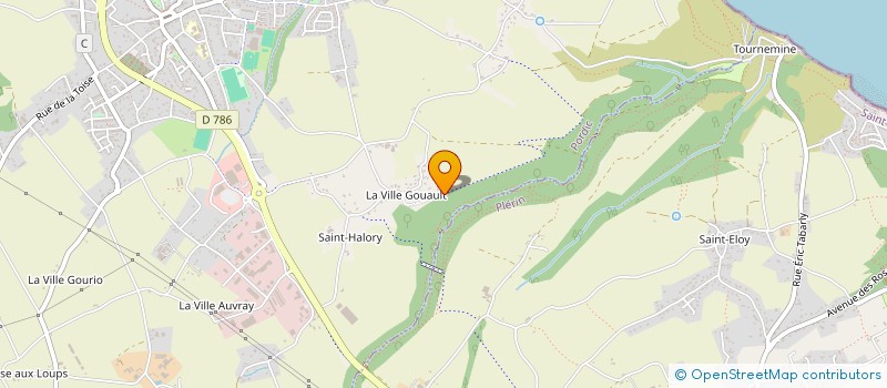 localisation de l'entreprise SAS GRANDE VALLEE  PORDIC