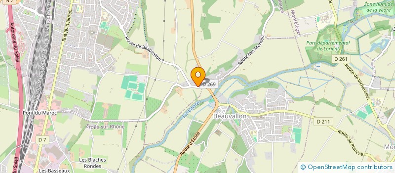 localisation de l'entreprise SAS GREEN CONFORT à PORTES-LES-VALENCE