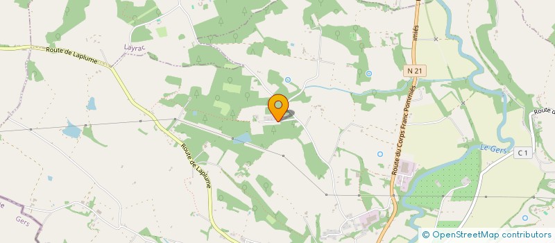 localisation de l'entreprise SAS GRISO MICHEL  ASTAFFORT