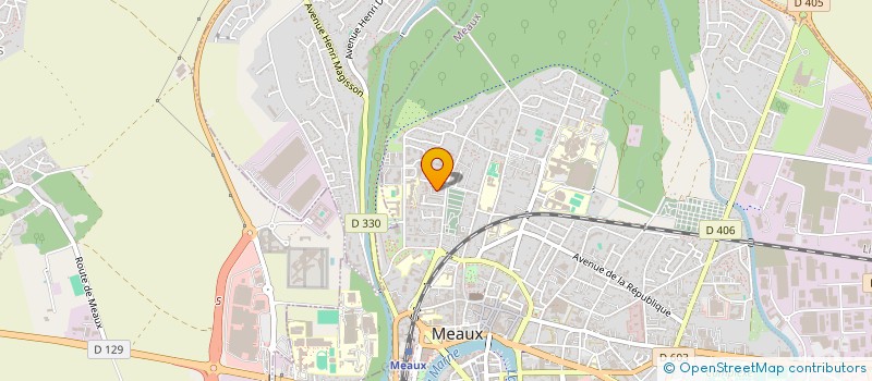 localisation de l'entreprise SAS GROSSOT à MEAUX